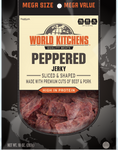 World Kitchen's 10oz Peppered Jerky Front