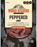 World Kitchen's 3oz Peppered Jerky Front