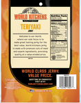 World Kitchen's 3oz Teriyaki Jerky Back