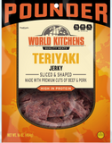 World Kitchen's 16oz Teriyaki Jerky Front